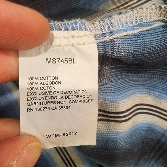 Wrangler Cowboy Brushpopper Longsleeve Button-up Shirt - Picture 4 of 10